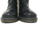 Marni Buckle Knee High Boots Black Leather Size 37