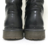 Marni Buckle Knee High Boots Black Leather Size 37