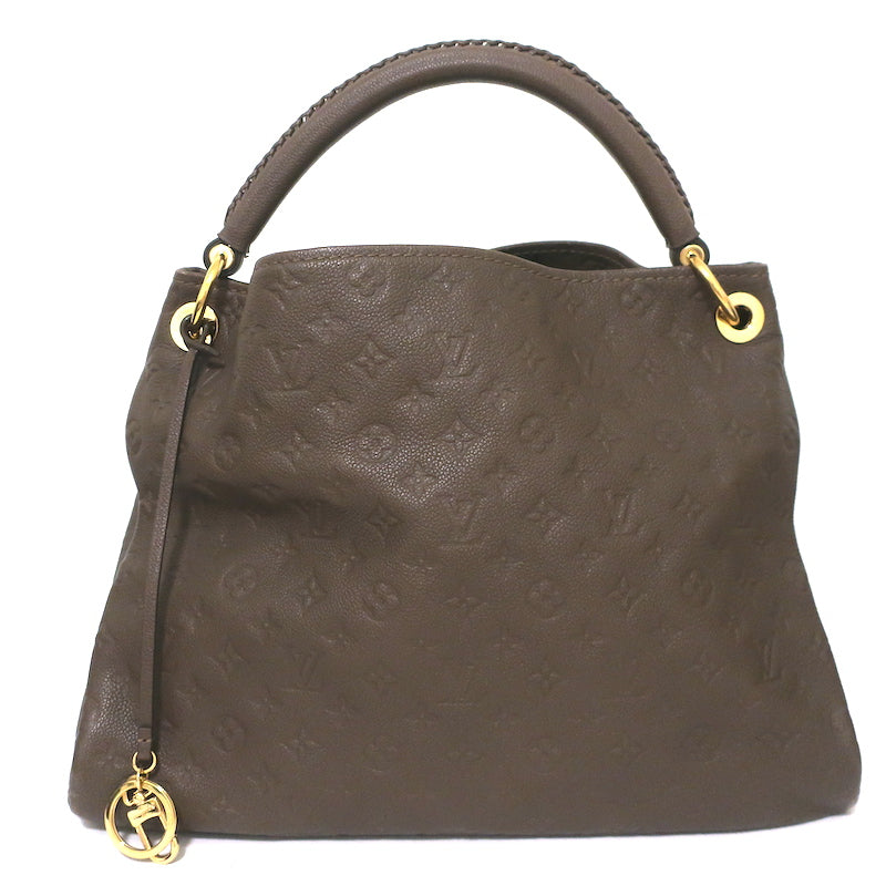 Louis Vuitton Artsy MM Hobo Terre Monogram Empreinte Leather Large Shoulder Bag