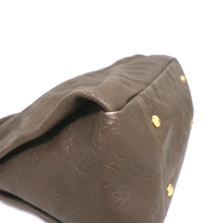 Louis Vuitton Artsy MM Hobo Terre Monogram Empreinte Leather Large Shoulder Bag