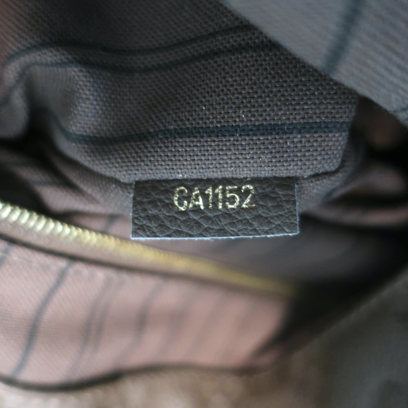 Louis Vuitton Artsy MM Maroon Monogram Empreinte Leather Bag