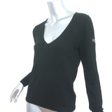 Zadig & Voltaire Nosfa M Wings Sweater Black Merino Wool Size Small