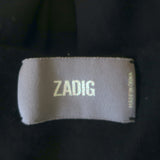Zadig & Voltaire Nosfa M Wings Sweater Black Merino Wool Size Small