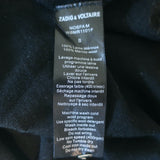 Zadig & Voltaire Nosfa M Wings Sweater Black Merino Wool Size Small