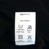 NU London Black Label Asymmetric Pleated Top Black Size 0 Cap Sleeve Blouse