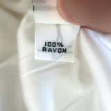 CDGNY Chainmail-Trim Mini Halter Dress White Jersey Size 6