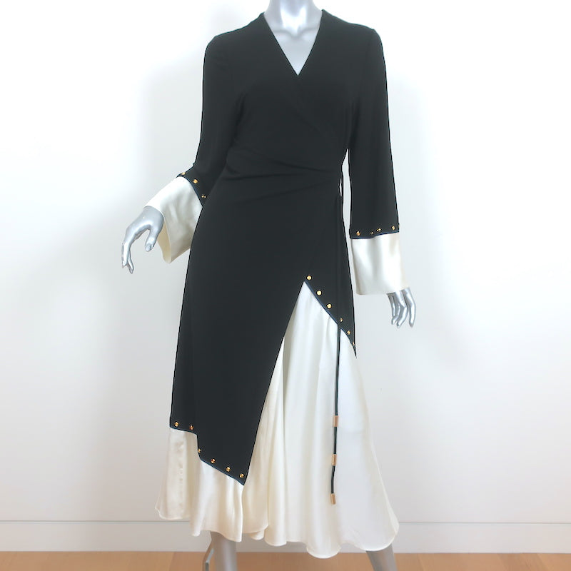 Louis Vuitton Mixed Stripes Tiered Mini Skirt BLACK. Size 38
