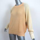 Stine Goya Colorblock Sweater Jack Sand Yellow Mohair-Blend Size Extra Large NEW