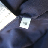 Stella McCartney Retro Denim Windbreaker Jacket Blue Ombre Size 48 NEW