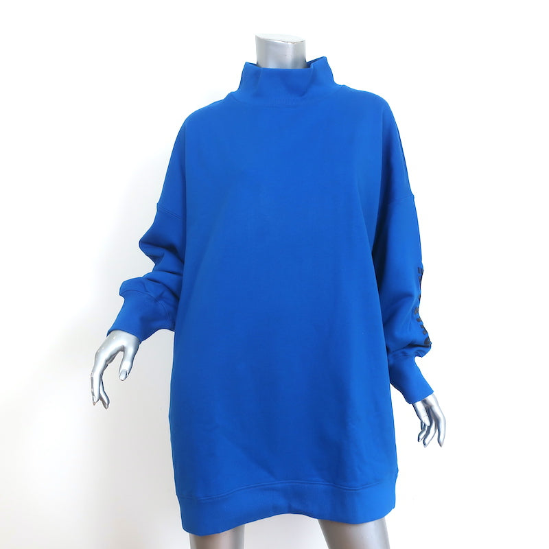 Staud x New Balance Sweatshirt Dress Blue Size Large Long Sleeve Turtl Celebrity Owned Staud x New Balance Sweatshirt Dress Blue Size Large Long Sleeve Turtl Celebrity Owned