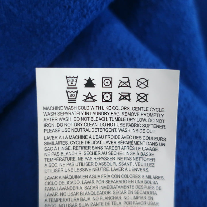 Staud x New Balance Sweatshirt Dress Blue Size Large Long Sleeve Turtleneck NEW