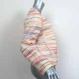See by Chloe Tweed Jacket Cream/Multi Cotton-Blend Size 42