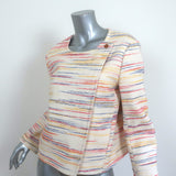 See by Chloe Tweed Jacket Cream/Multi Cotton-Blend Size 42