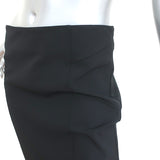 Veronica Beard Vail Pencil Skirt Black Stretch Ponte Jersey Size 12 NEW