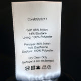 Veronica Beard Vail Pencil Skirt Black Stretch Ponte Jersey Size 12 NEW