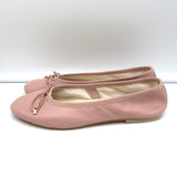 Celine Les Ballerines Ballet Flats with Laces Vintage Pink Leather Size 38.5