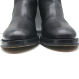 Celine Jodhpur Boots Black Leather Size 39 Mid-Heel Ankle Boots NEW