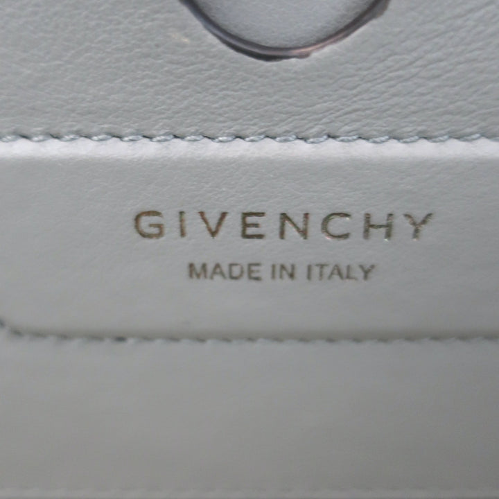 Givenchy Small Antigona Soft Bag Pearl Grey Leather Crossbody