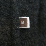 Peter Cohen Boucle Coat Very Dark Green Wool-Cotton Size Medium