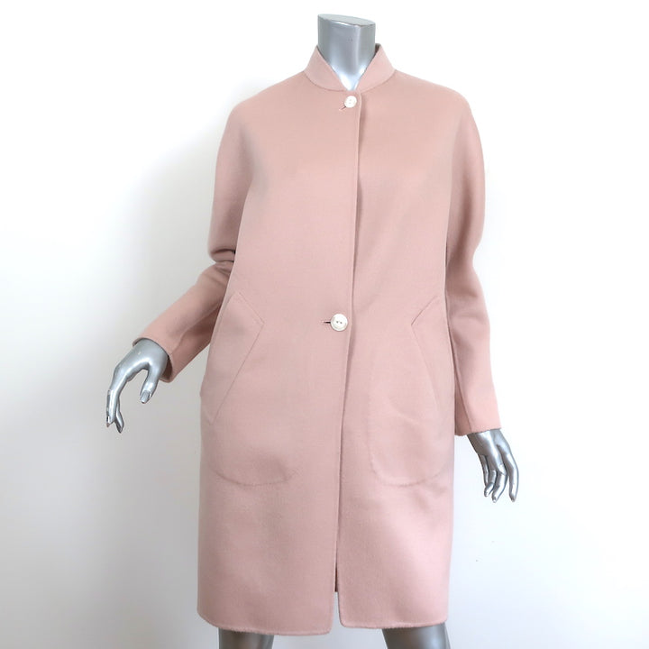 Rag &amp; Bone Darwen Coat Dusty Rose Wool-Cashmere Size 0 NEW
