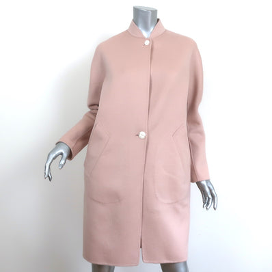 Rag & Bone Darwen Coat Dusty Rose Wool-Cashmere Size 0 NEW