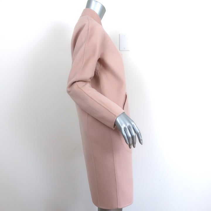 Rag &amp; Bone Darwen Coat Dusty Rose Wool-Cashmere Size 0 NEW