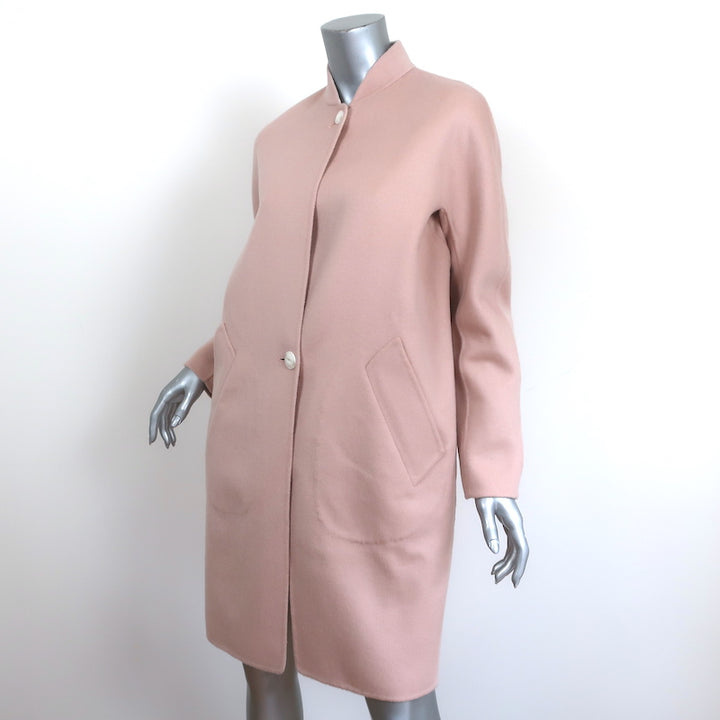 Rag &amp; Bone Darwen Coat Dusty Rose Wool-Cashmere Size 0 NEW