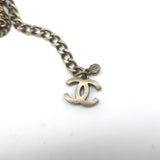 Chanel 06P Runway CC Feather Necklace Draped Chains Pearls & Beads