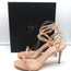 Giuseppe Zanotti Crystal-Embellished Sandals Ellie Nude Patent Size 39.5 NEW