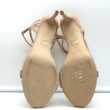 Giuseppe Zanotti Crystal-Embellished Sandals Ellie Nude Patent Size 39.5 NEW