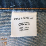 Veronica Beard Getty Button-Front Denim Mini Skirt Faded Cloud Wash Size 26