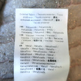 M Missoni Dress Blush/Gold Metallic Scallop Knit Size 42 Sleeveless Fit & Flare