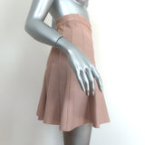 Herve Leger Sabine Flounce Bandage Skirt Dune Size Small