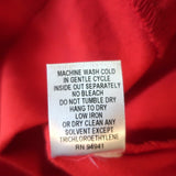 Intermix Mini Skirt Abigail Red Denim Size 4