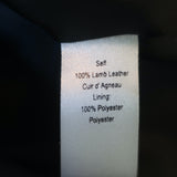 Marissa Webb Ronan Ruffled Leather Mini Skirt Black Size 2