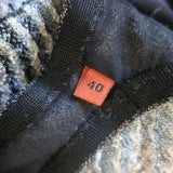 Missoni Sleeveless Dress Silver/Black Metallic Striped Knit Size 40