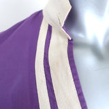 Tory Burch Tory Tunic Purple Cotton Size 2 Long Sleeve Top