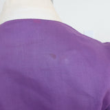 Tory Burch Tory Tunic Purple Cotton Size 2 Long Sleeve Top