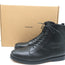 Vince Cooper Lace-Up Ankle Boots Black Leather Size 8