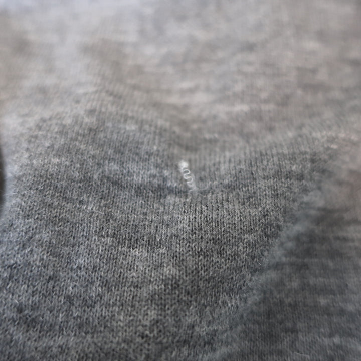 Co Lightweight Cashmere Sweater Gray Size Medium Crewneck Pullover