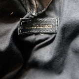 Ulla Johnson Tulip Bucket Bag Black Woven Leather Small Crossbody