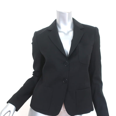 Theory Mini Dress Nikay Parcel Black/White Herringbone Tweed Size 4 Short Sleeve