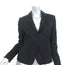 Theory Blazer Nillian Black Stretch Wool Size 4 Two-Button Jacket