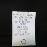 Theory Blazer Nillian Black Stretch Wool Size 4 Two-Button Jacket