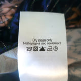 Veronica Beard Ruched Ruffle Skirt Hazel Metallic Floral Print Chiffon Size 8