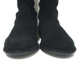 Stuart Weitzman Lowland Over the Knee Boots Black Suede Size 8 NEW