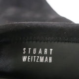 Stuart Weitzman Lowland Over the Knee Boots Black Suede Size 8 NEW