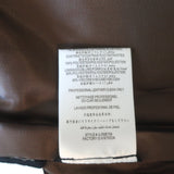 BCBGMAXAZRIA Trench Coat Blake Leopard Faux Fur & Leather Size Extra Small NEW