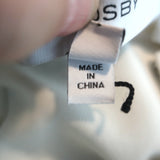 Derek Lam 10 Crosby Ruffled Tweed Mini Skirt Blue/White Size 8