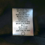 Milly Tweed Zip-Up Jacket Black/White Cotton-Blend Size 4